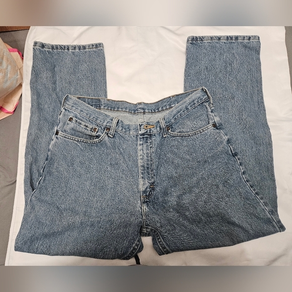 Mens Wrangler Straight Leg Jeans Size 34/29! - Picture 2 of 7